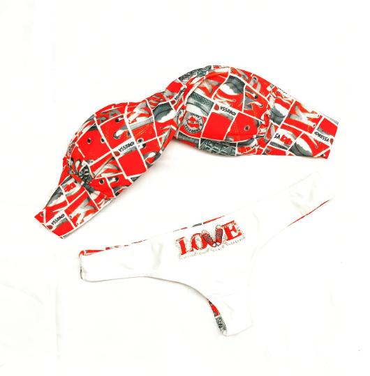 LadyVictoria - Lenceria por mayor - ANDRESSA BIKINI TORZADA  CON LESS