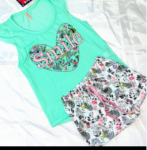 LadyVictoria - Lenceria por mayor - Pijama de nena smile floreado