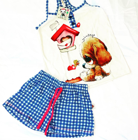 LadyVictoria - Lenceria por mayor - Pijama de Nena con estampa
