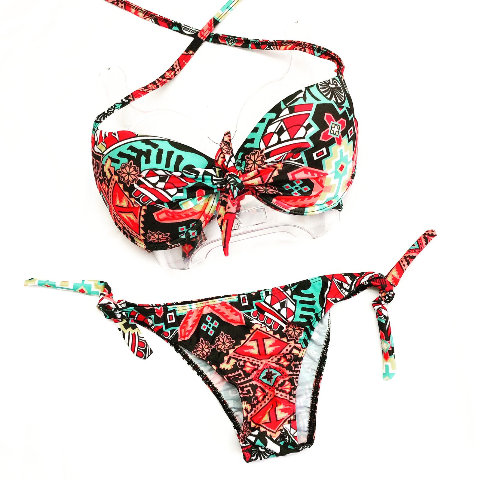 LadyVictoria - Lenceria por mayor - BIKINI TAZA SOFT CON VEDETINA P/ATAR