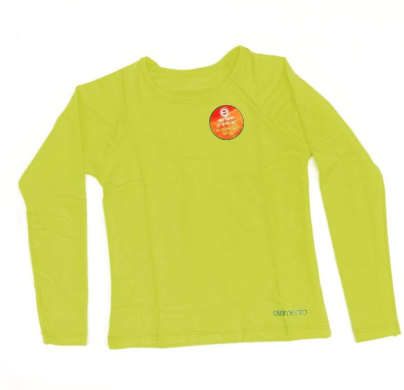 LadyVictoria - Lenceria por mayor - Remera de malla manga larga Amarillo