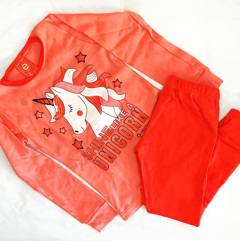 LadyVictoria - Lenceria por mayor - Pijama Invierno Nena Salmon