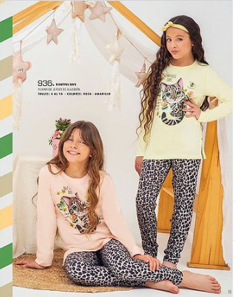 LadyVictoria - Lenceria por mayor - Pijama nena gato print