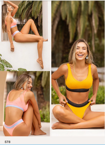 LadyVictoria - Lenceria por mayor - CONJUNTO TOP DEPORTIVO ALG. Y LYCRA