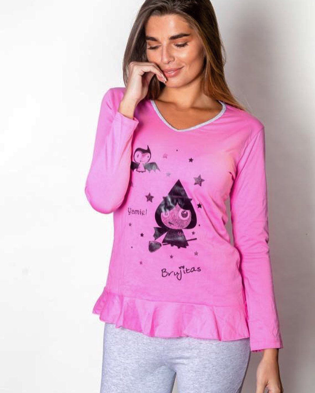 LadyVictoria - Lenceria por mayor - PIJAMA DE MUJER TALLE 1 Y 2