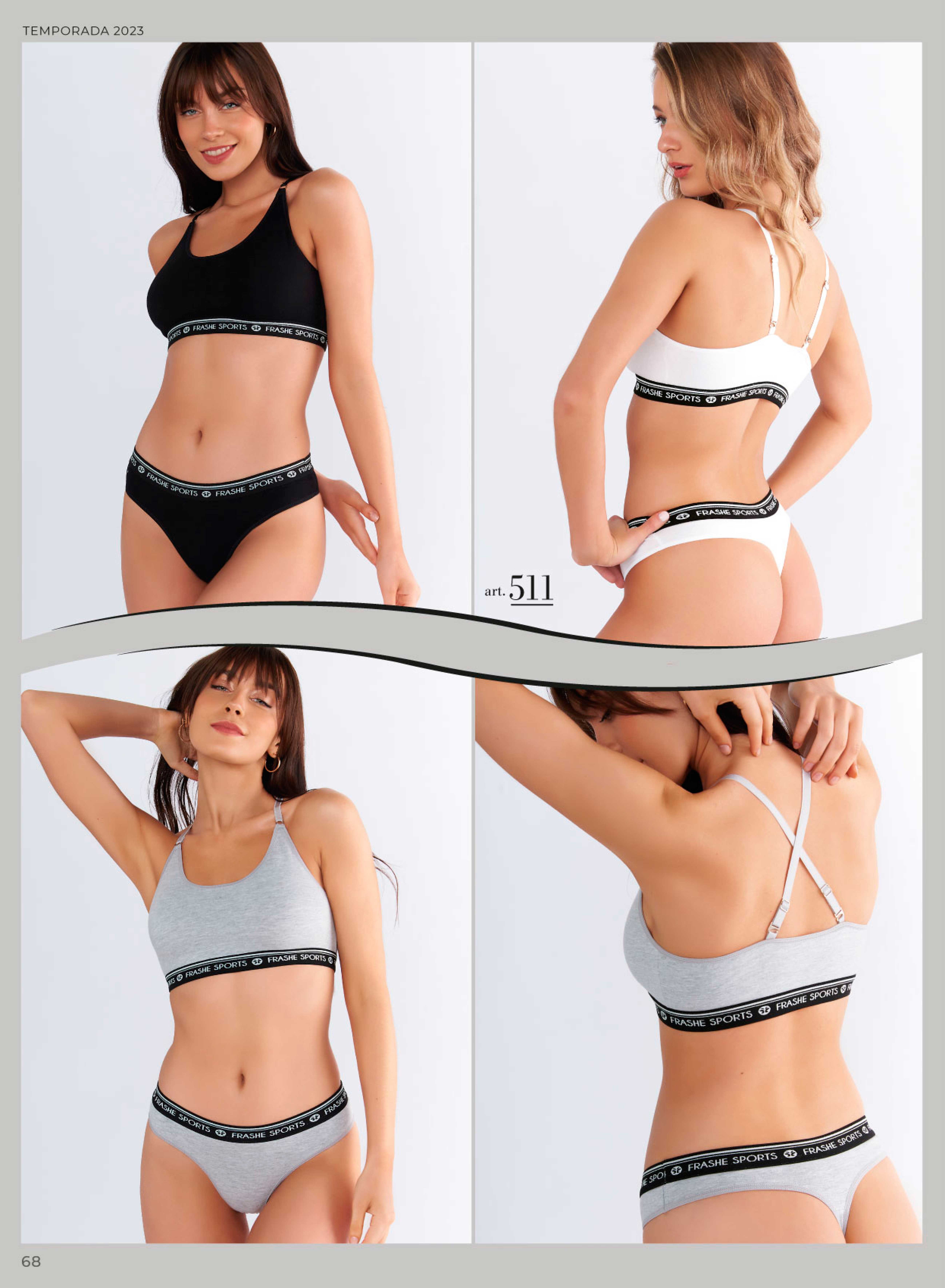 LadyVictoria - Lenceria por mayor - CONJUNTO DEPOSRTIVO C/ ELASTICO PERSONALIZADO
