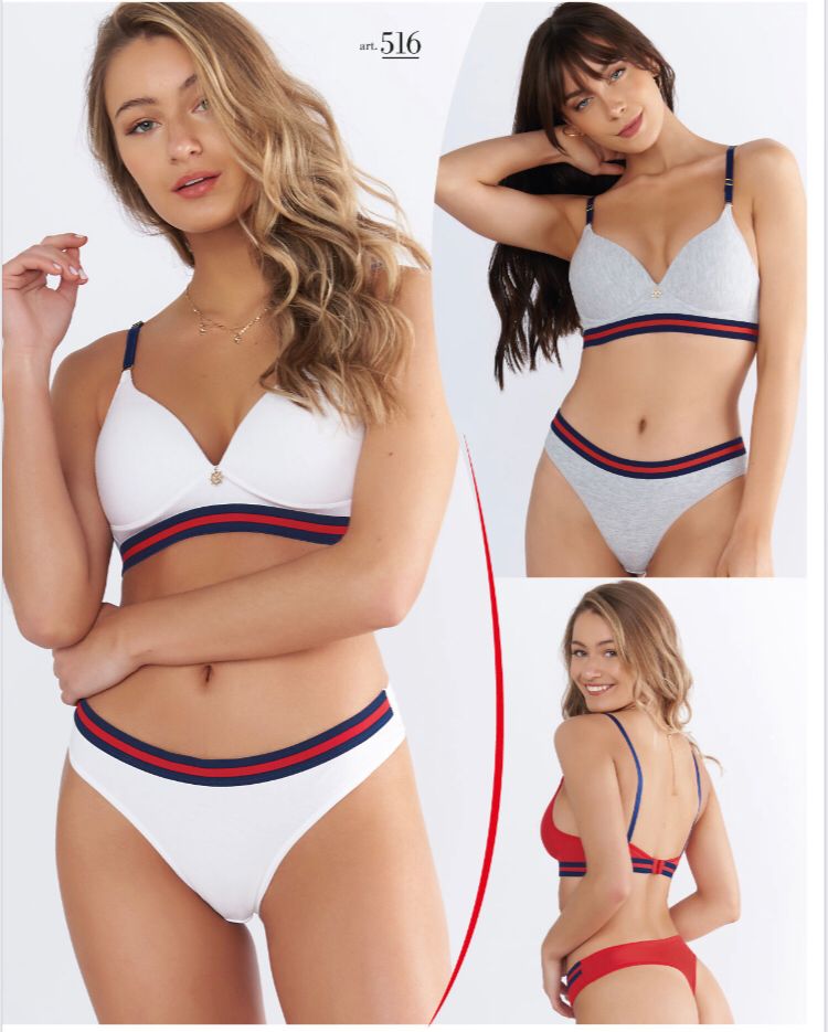 LadyVictoria - Lenceria por mayor - Conjunto Corpio Taza Soft DEPORTIVO