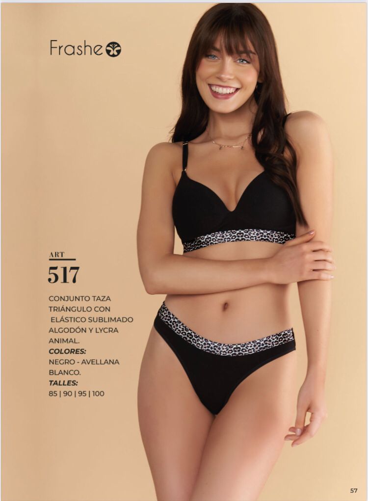 LadyVictoria - Lenceria por mayor - Conjunto Taza Triangulo