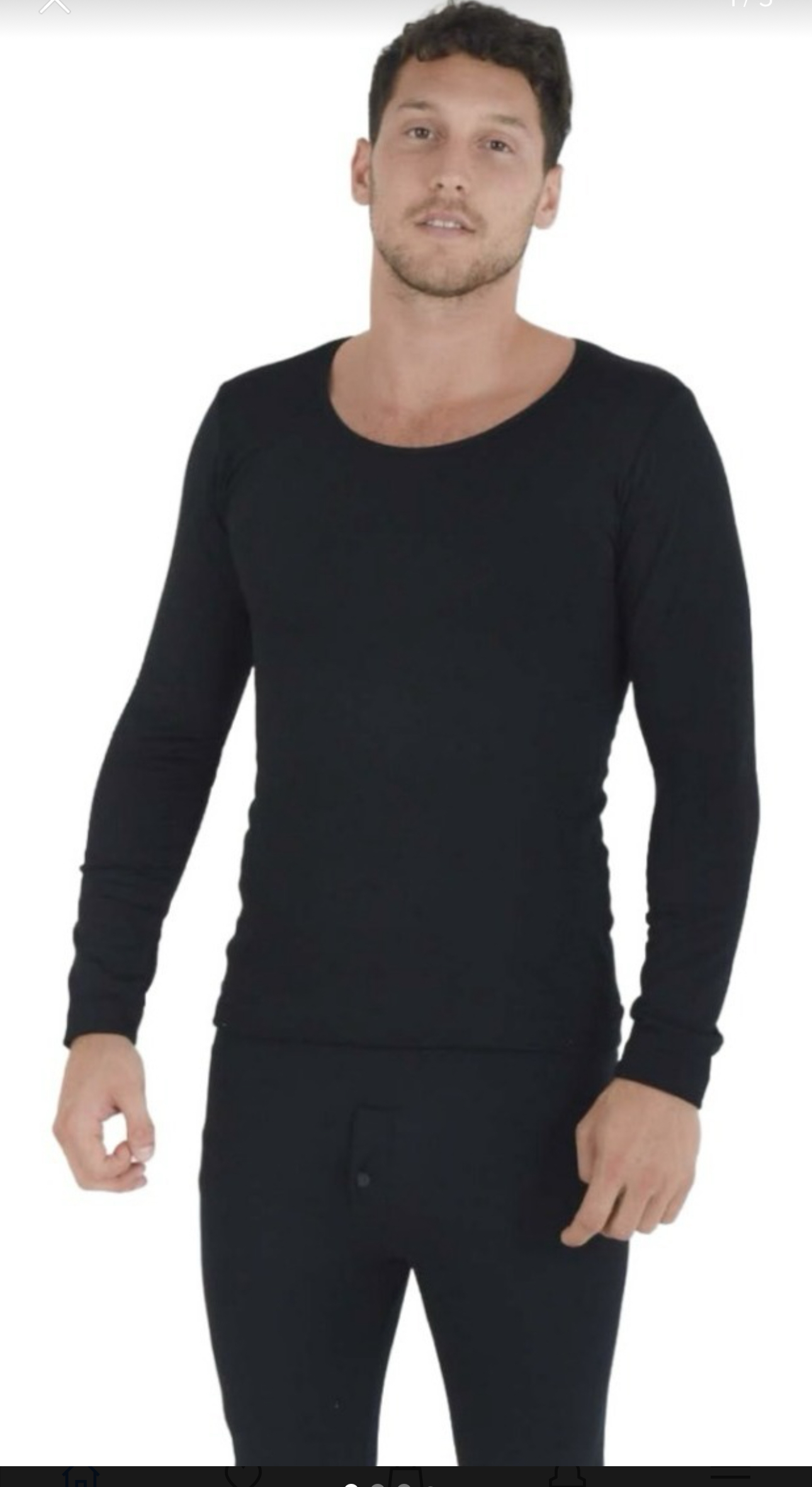 LadyVictoria - Lenceria por mayor - Camiseta Termica de Hombre trmico 