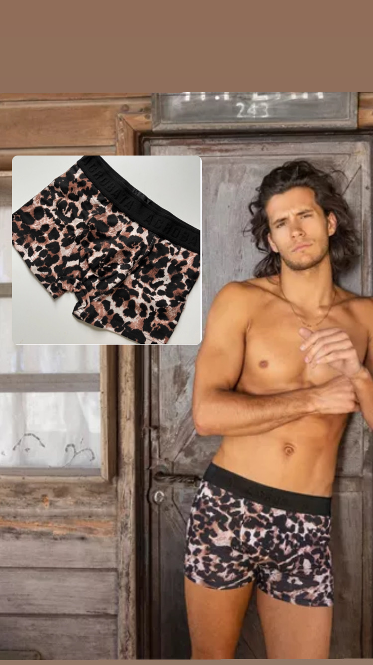 LadyVictoria - Lenceria por mayor - Bxer Animal Print de Algodn y Lycra