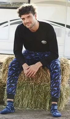 LadyVictoria - Lenceria por mayor - Pijama Invierno Hombre
