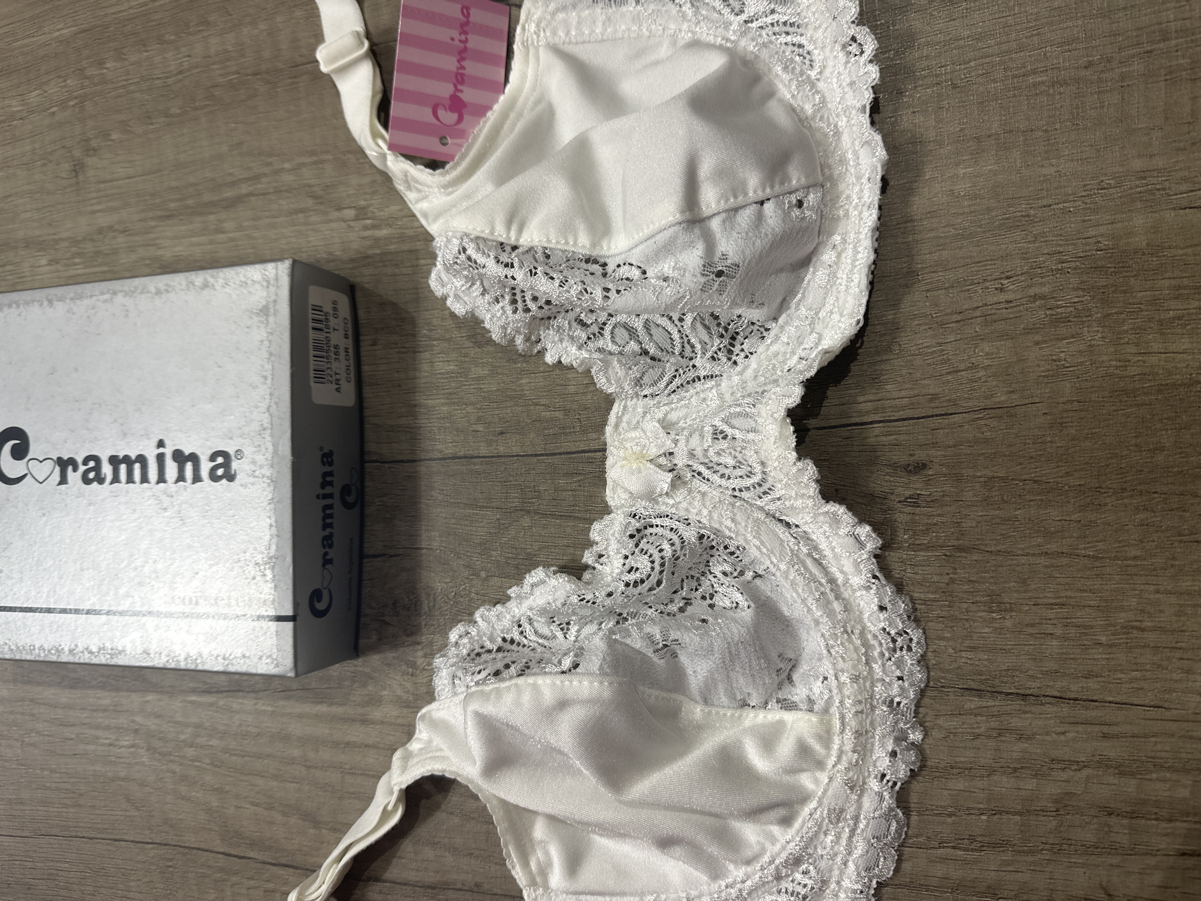 LadyVictoria - Lenceria por mayor - Corpio Seora con Aro solo de Satn y puntilla 