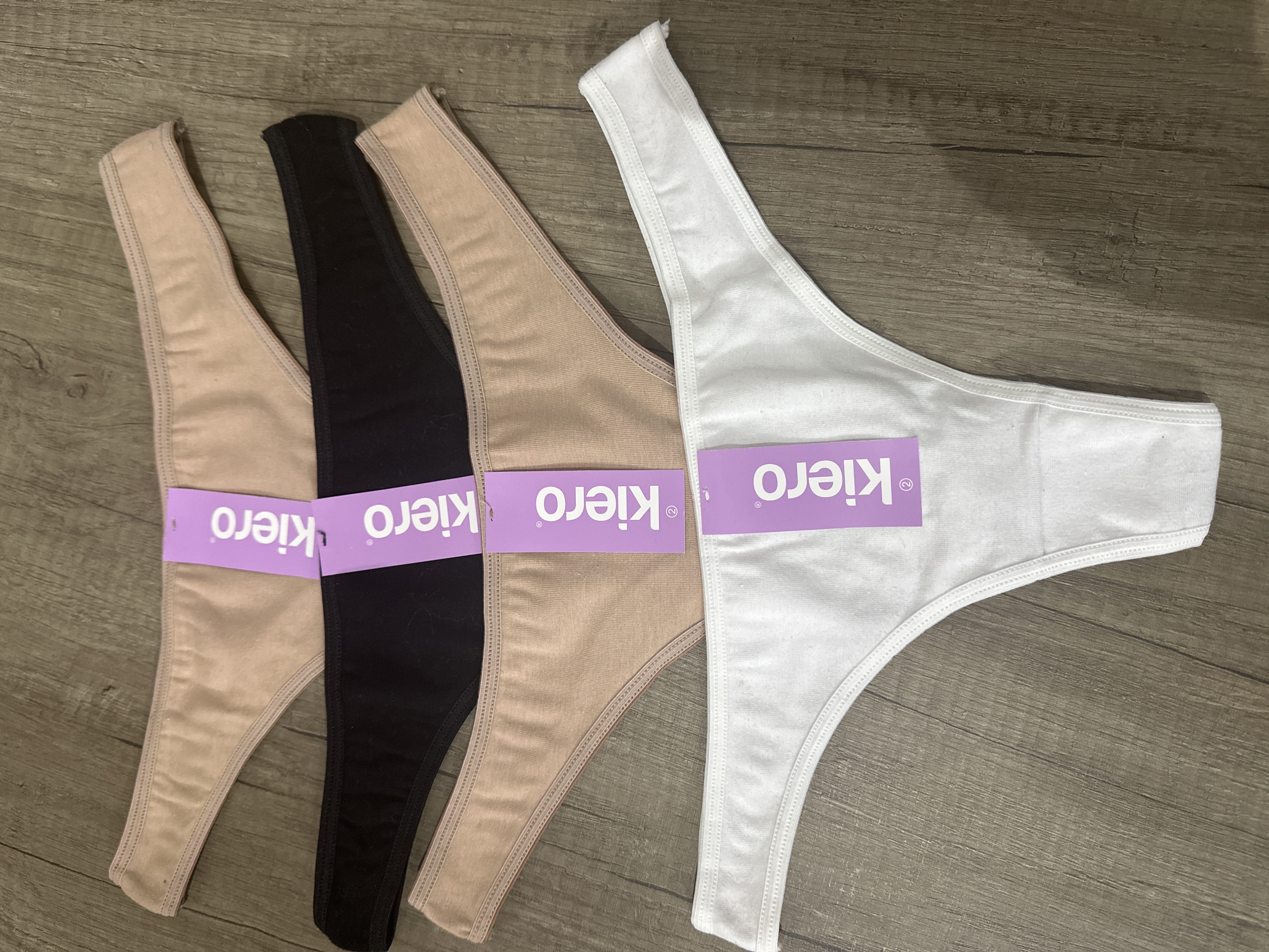 LadyVictoria - Lenceria por mayor - 3 u Cola less de Algodn y Lycra clsica 