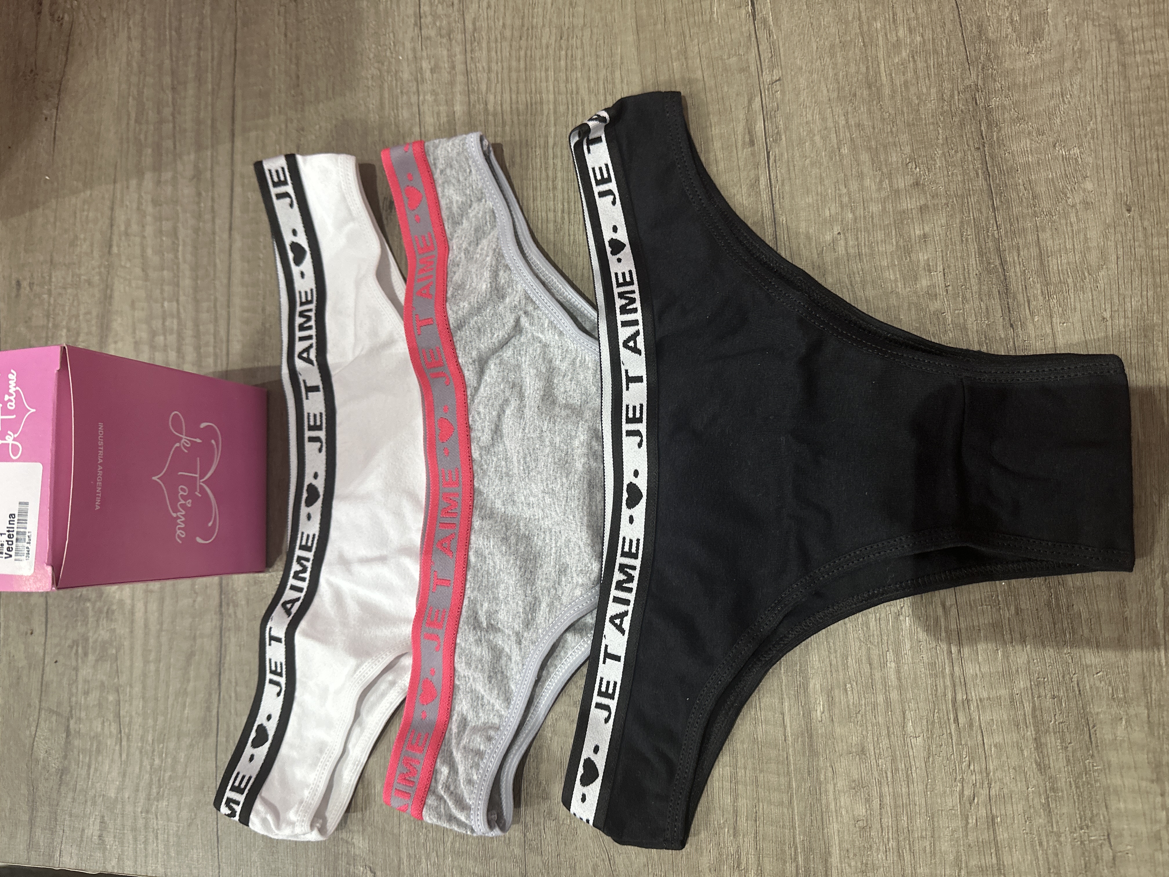 LadyVictoria - Lenceria por mayor - Pack x 3 Vedetinas Alg y Lycra Elstica