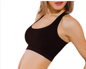 LadyVictoria - Lenceria por mayor - Top deportivo c/copa Seamless (sin costuras)