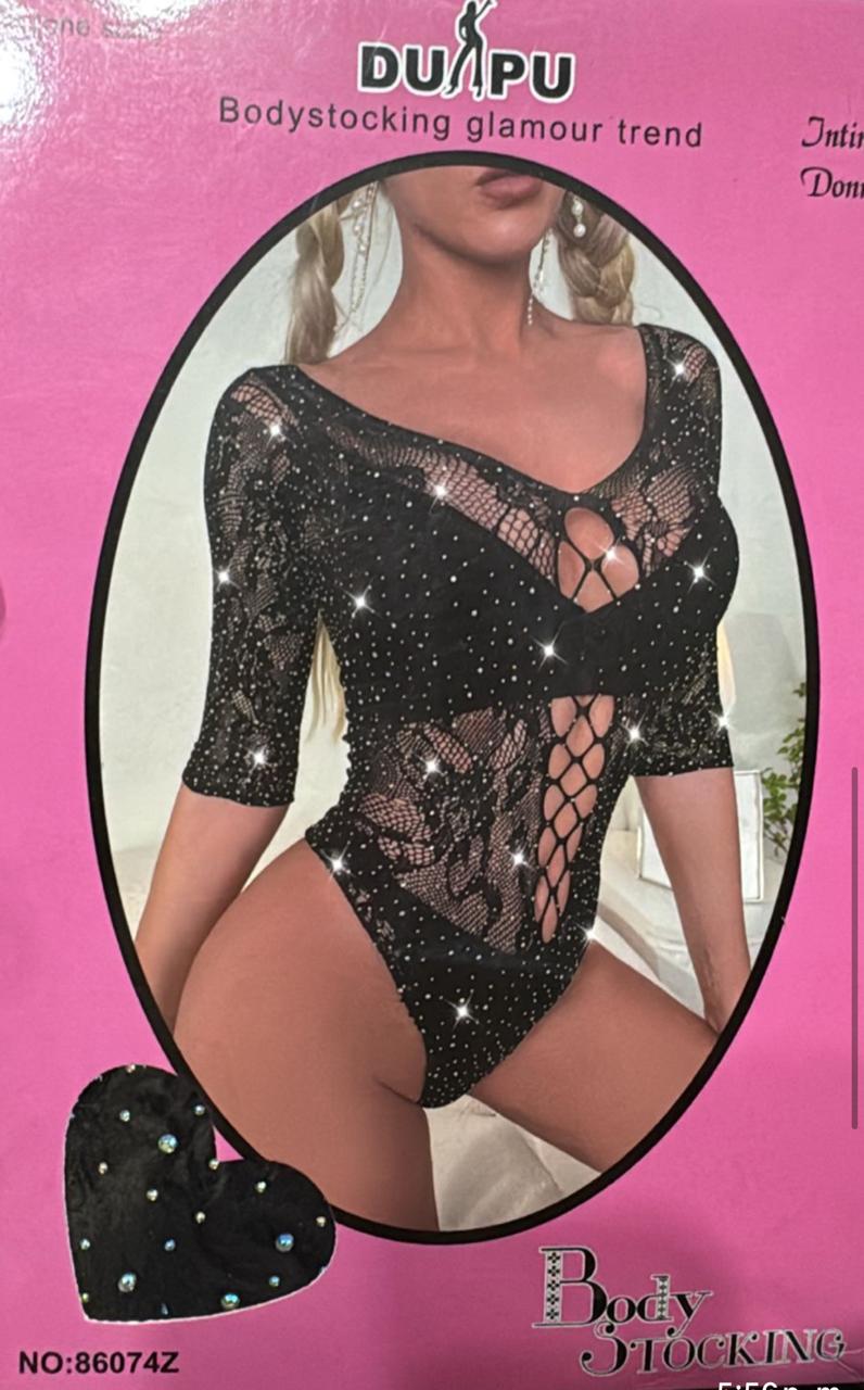 LadyVictoria - Lenceria por mayor - BODY RED EROTICO TALLE UNICO