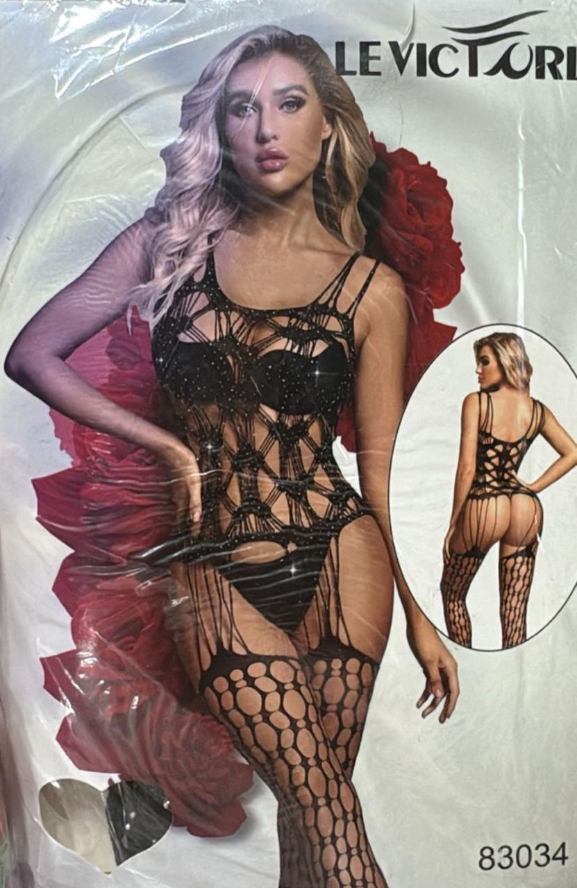 LadyVictoria - Lenceria por mayor - CATSUITS DE RED EROTICO