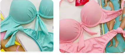 LadyVictoria - Lenceria por mayor - ZAILU BIKINI 2 PIEZAS TAZA SOFT CON VEDETINA