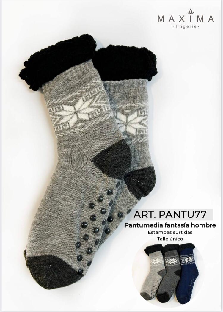 LadyVictoria - Lenceria por mayor - PANTUMEDIA HOMBRE CON PELUCHE