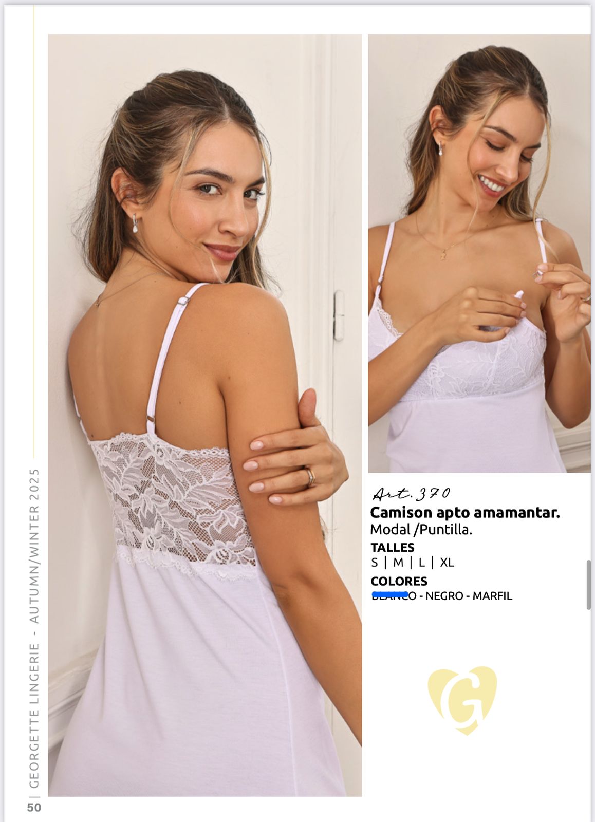 LadyVictoria - Lenceria por mayor - CAMISON APTO AMANTAR 