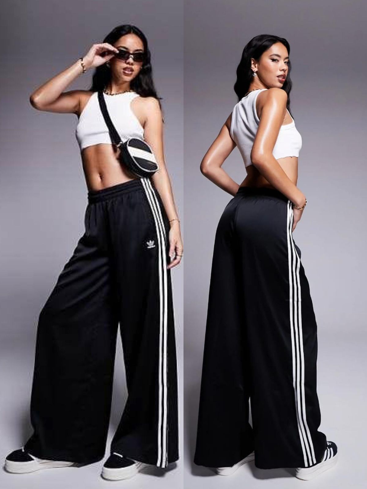 LadyVictoria - Lenceria por mayor - PANTALON PALAZO DEPORTIVO