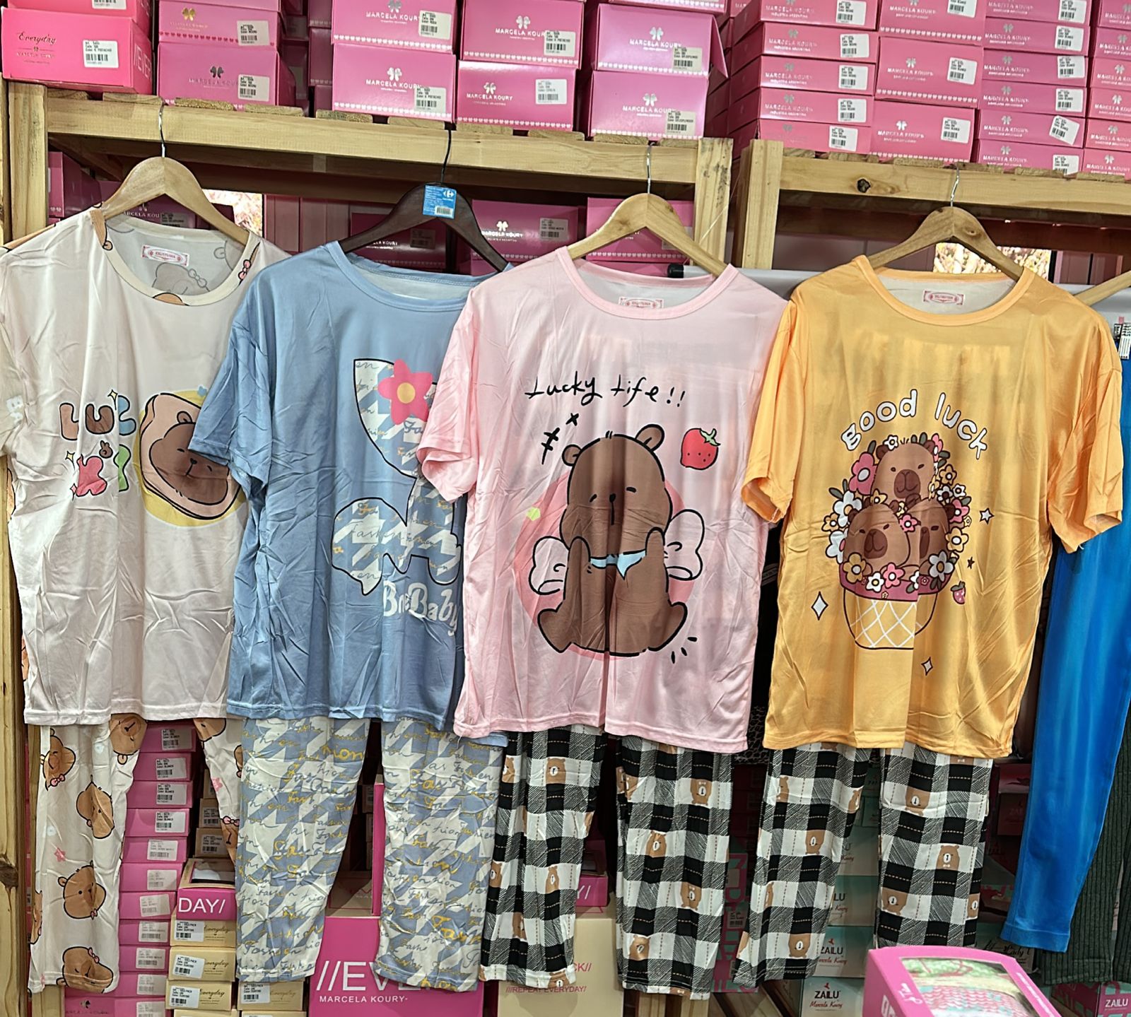 LadyVictoria - Lenceria por mayor - PIJAMA JUVENIL TALLE UNICO 