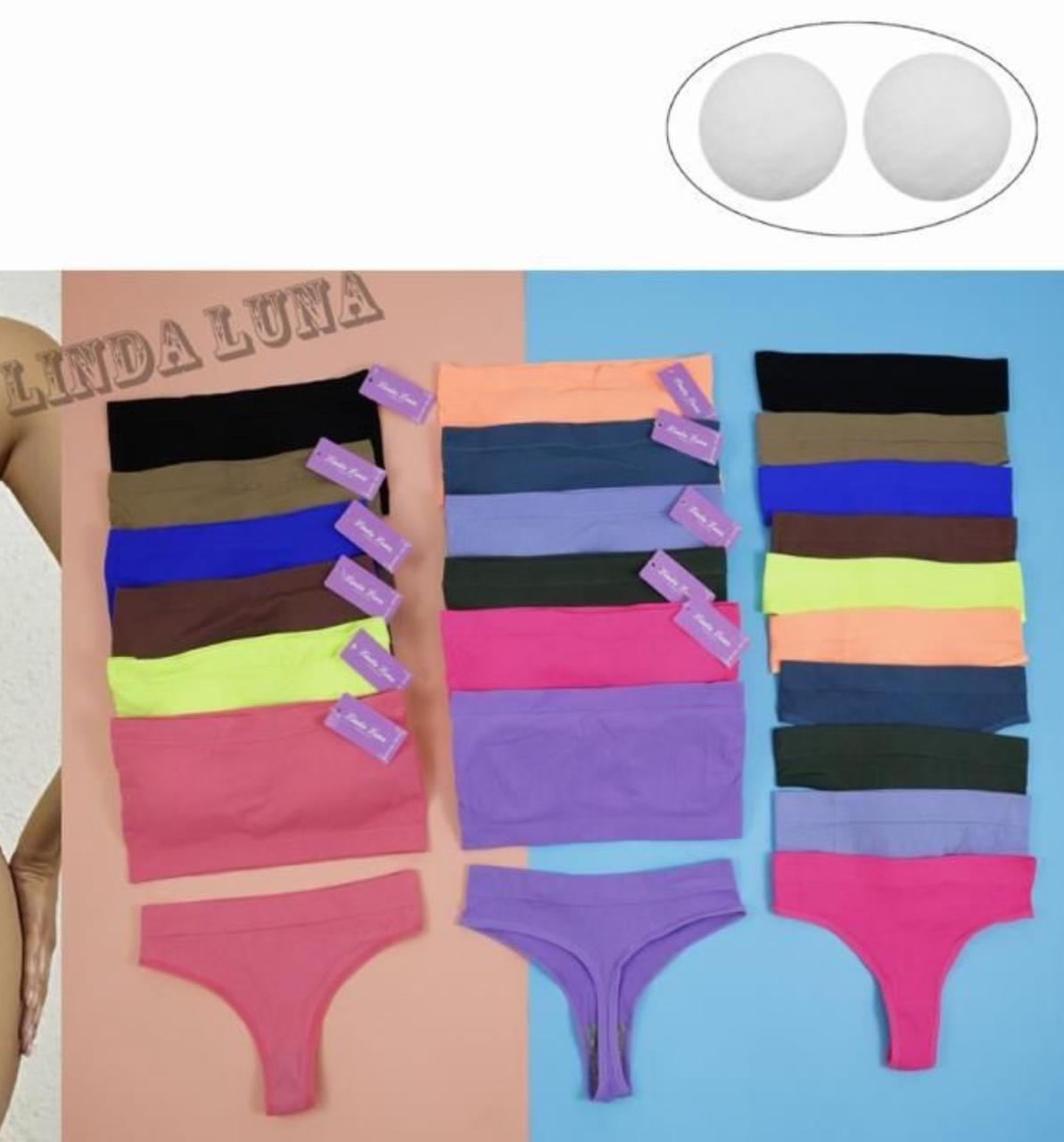 LadyVictoria - Lenceria por mayor - CONJUNTO TOP Y COLA LESS MORLEY 