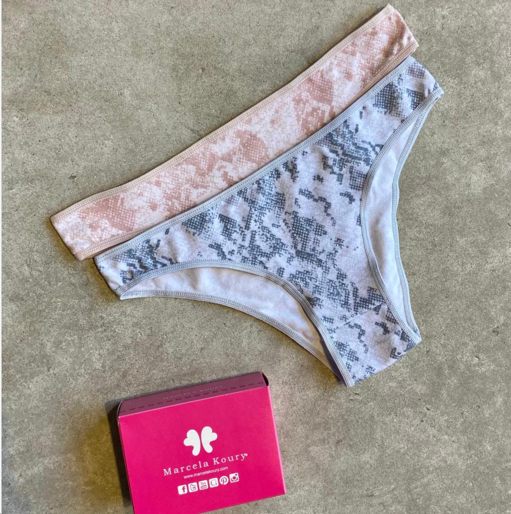 LadyVictoria - Lenceria por mayor - pack x 2 vedetinas microfibra estampa reptil