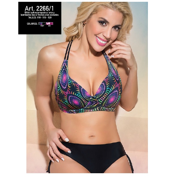 LadyVictoria - Lenceria por mayor - BIKINI SOFT ESTAMAPADO