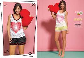 LadyVictoria - Lenceria por mayor - Pijama de dama PINTITAS