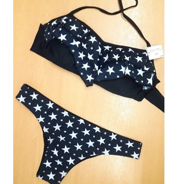 LadyVictoria - Lenceria por mayor - DIN DAN BIKINI BANDO RELLENO Y VEDETINA 