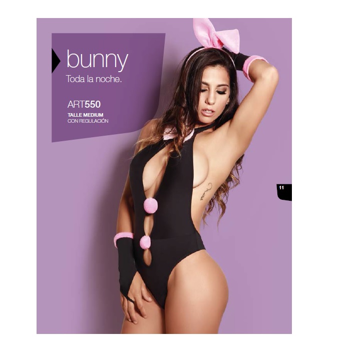LadyVictoria - Lenceria por mayor - DISFRAZ EROTICO FANTASA BUNNY CONEJA