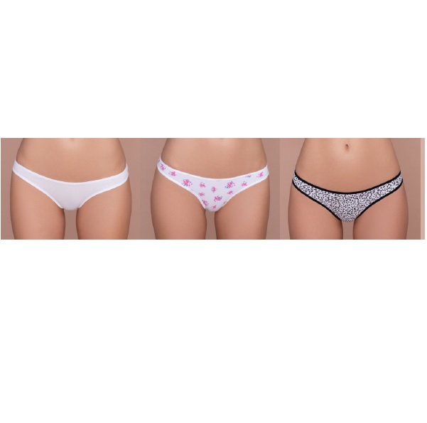 LadyVictoria - Lenceria por mayor - PACK X3 COLALESS COMBINADAS