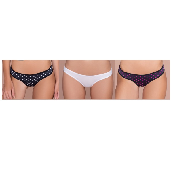 LadyVictoria - Lenceria por mayor - PACK X3 LESS MICROFIBRA
